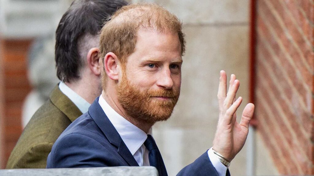 Prince Harry continues to seek security for his family's potential visit to Britain . Leave empty if the image is purely decorative.