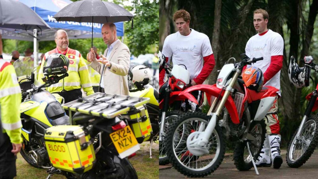 Prince William continues his love for motorcycles despite Kate Middleton's concerns Prince William continues his love for motorcycles despite Kate Middleton's concerns