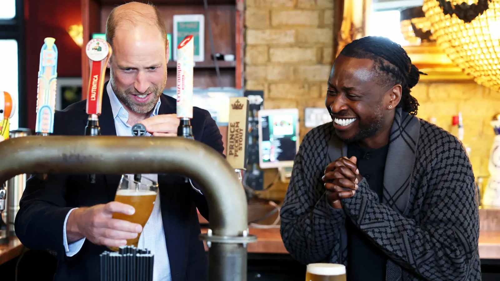 Prince William supports a local pub fundraiser with a familiar royal surname Prince William supports a local pub fundraiser with a familiar royal surname