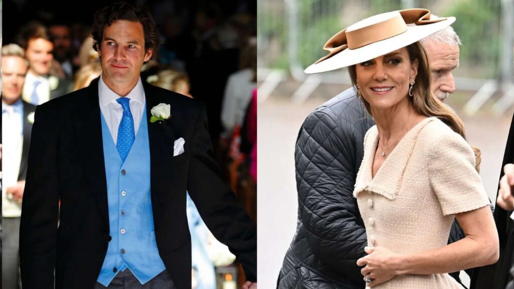 Princess Kate Middleton reunites with an ex-boyfriend at Peter Phillips' royal wedding
