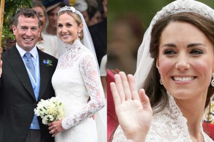 Princess Kate Middleton’s favorite designer creates Harriet Sperling’s royal wedding gown