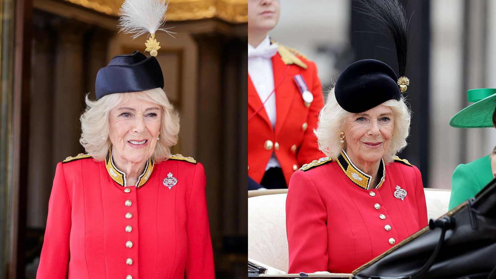 The meaningful reason Queen Camilla rewears her outfit at Trooping the Colour The meaningful reason Queen Camilla rewears her outfit at Trooping the Colour