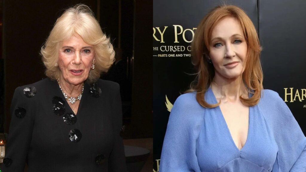 Queen Camilla sparks outrage over photo with J.K. Rowling during Pride Month Queen Camilla sparks outrage over photo with J.K. Rowling during Pride Month