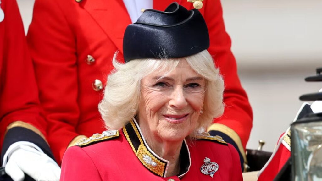 The meaningful reason Queen Camilla rewears her outfit at Trooping the Colour The meaningful reason Queen Camilla rewears her outfit at Trooping the Colour
