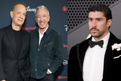 Tom Hanks and Tim Allen reveal their reaction to Bad Bunny's cameo in 'Toy Story 5'
