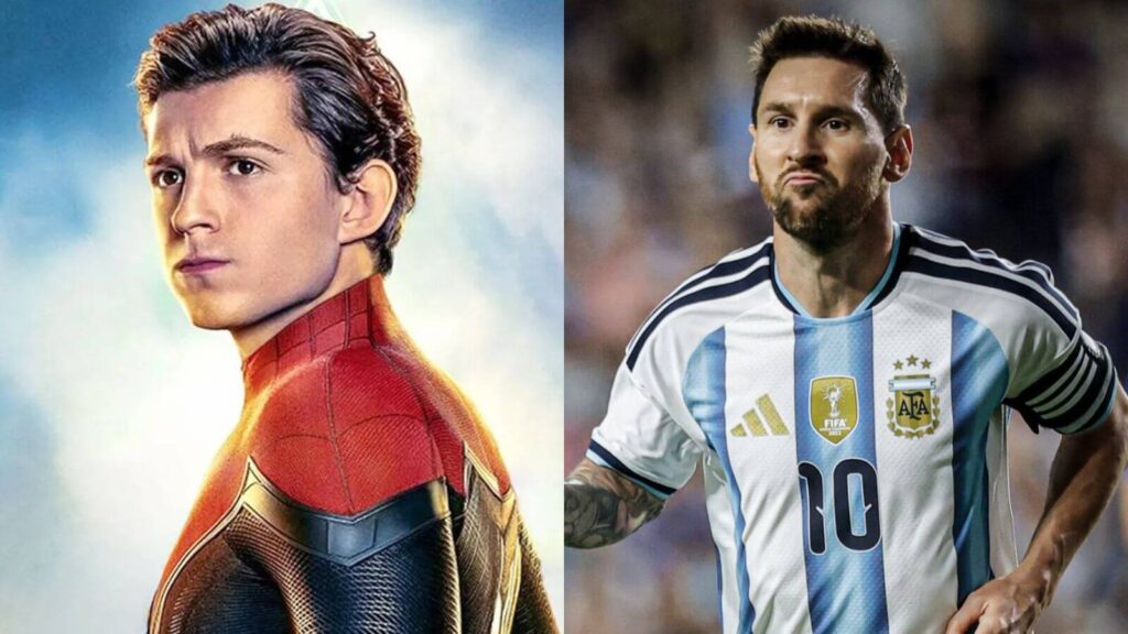 Tom Holland meets Lionel Messi in the new 'SPIDER-MAN: BRAND NEW DAY' promotional video Tom Holland meets Lionel Messi in the new 'SPIDER-MAN BRAND NEW DAY' promotional video