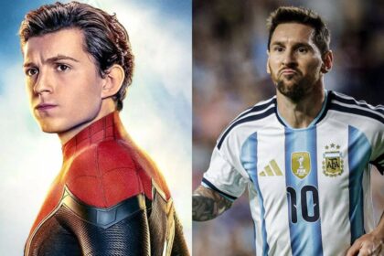 Tom Holland meets Lionel Messi in the new 'SPIDER-MAN: BRAND NEW DAY' promotional video Tom Holland meets Lionel Messi in the new 'SPIDER-MAN BRAND NEW DAY' promotional video