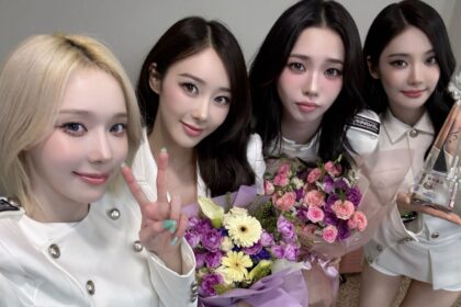 aespa earns first win with “WDA” on Music Bank