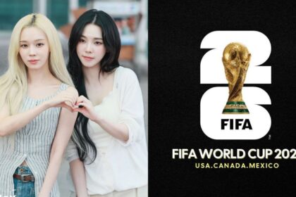 aespa's Karina and Winter travel to Mexico to support South Korea at the World Cup