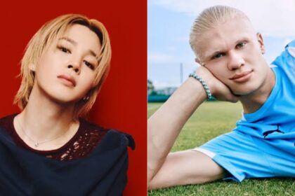 BTS' Jimin recreates soccer star Erling Haaland's viral walk at a concert