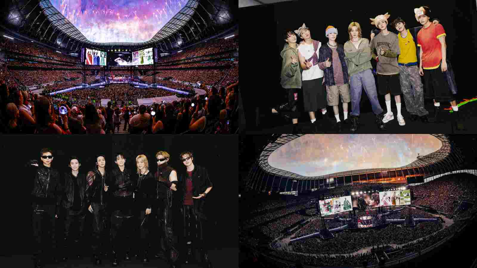 BTS sets a new concert attendance record at Tottenham Hotspur Stadium in London BTS sets a new concert attendance record at Tottenham Hotspur Stadium in London