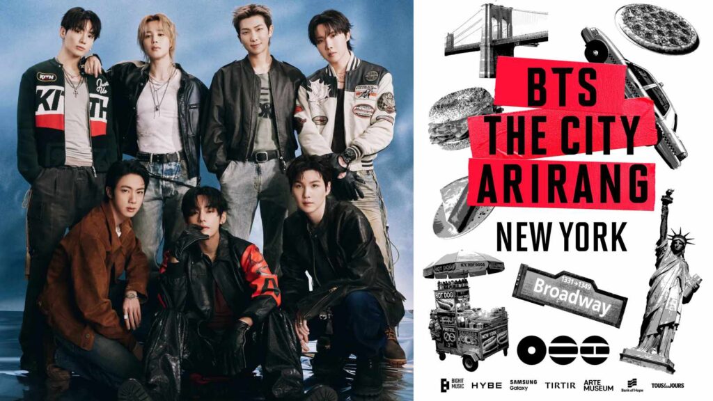 BTS brings The City ARIRANG experience to New York before MetLife concerts
