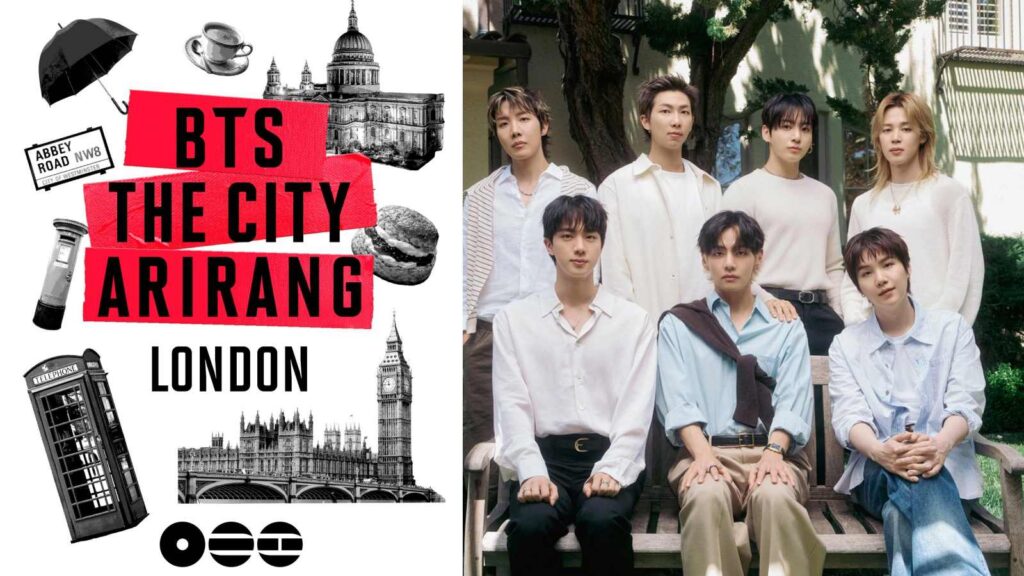 BTS transforms London with a citywide ARIRANG fan festival