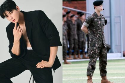 Cha Eunwoo receives baptism while serving in the South Korean military