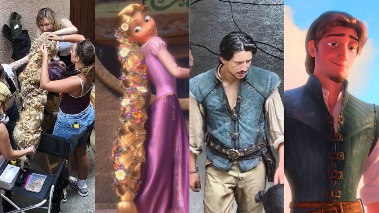 The first look at Teagan Croft and Milo Manheim in the live-action 'TANGLED' was leaked The first look at Teagan Croft and Milo Manheim in the live-action 'TANGLED' was leaked