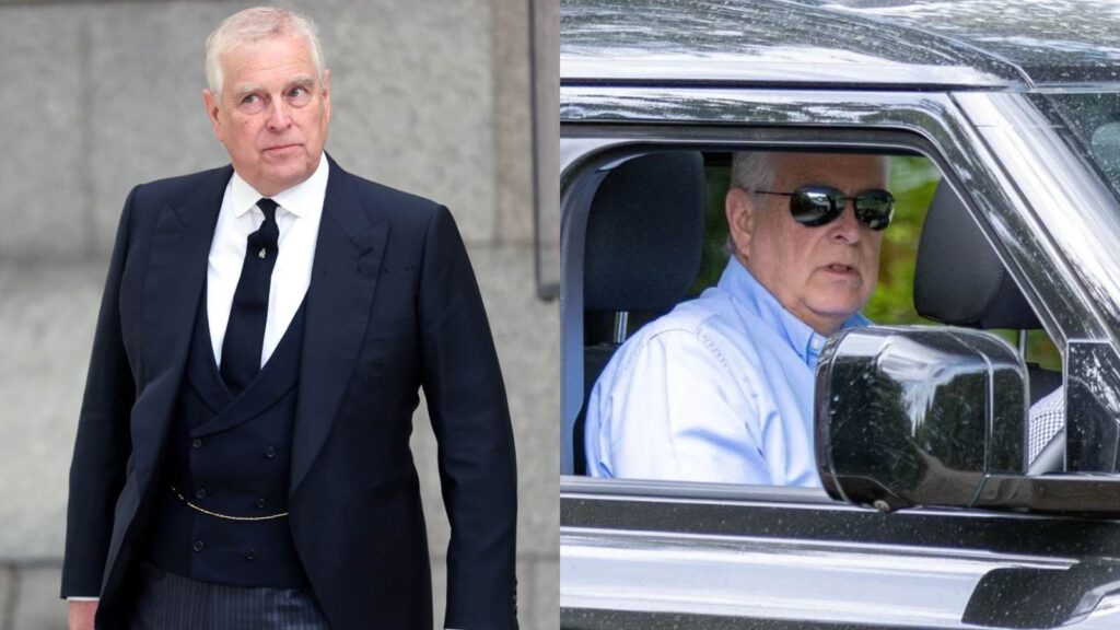 Ex-Prince Andrew makes a rare public appearance at a royal equestrian event Ex-Prince Andrew makes a rare public appearance at a royal equestrian event