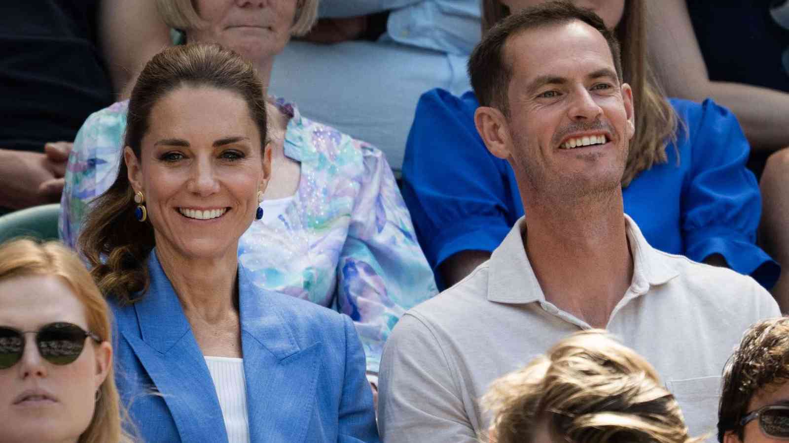 Kate Middleton and Andy Murray