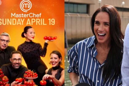 Meghan Markle receives a surprise video call from Prince Harry on MasterChef Australia