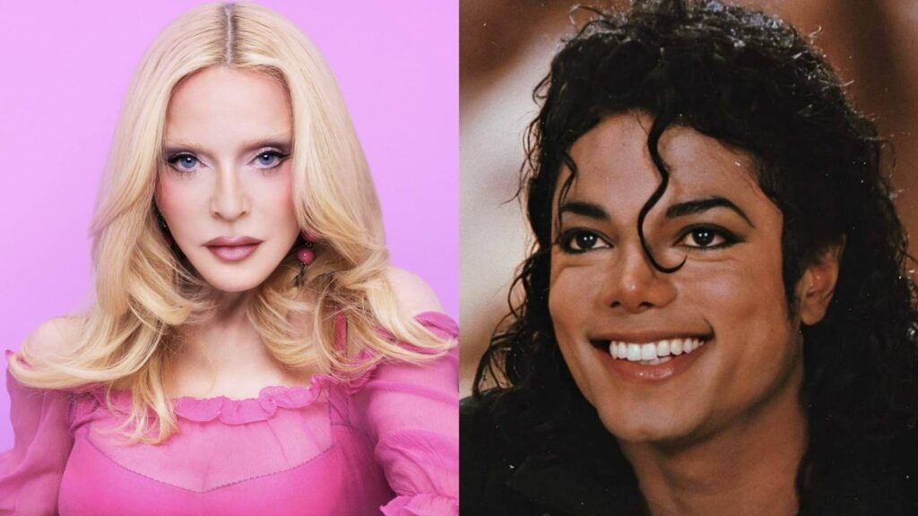 Michael Jackson and Madonna make Billboard history by sharing the top 10 for the first time