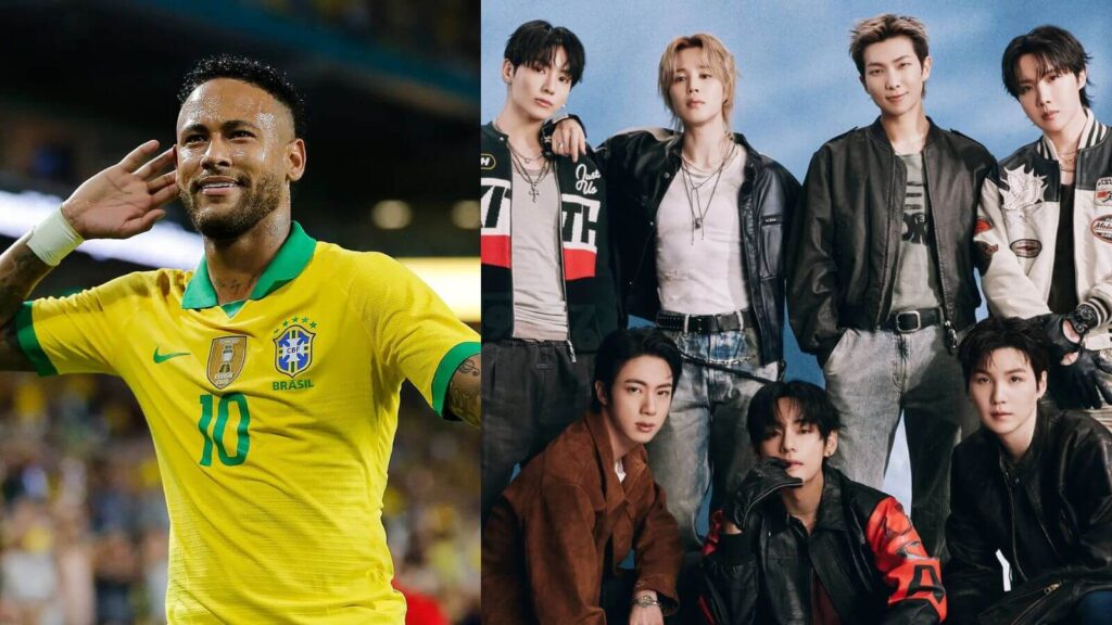 Neymar Jr.'s daughter is a huge BTS fan, and Jimin is her bias