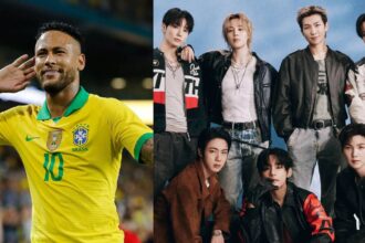 Neymar Jr.'s daughter is a huge BTS fan, and Jimin is her bias