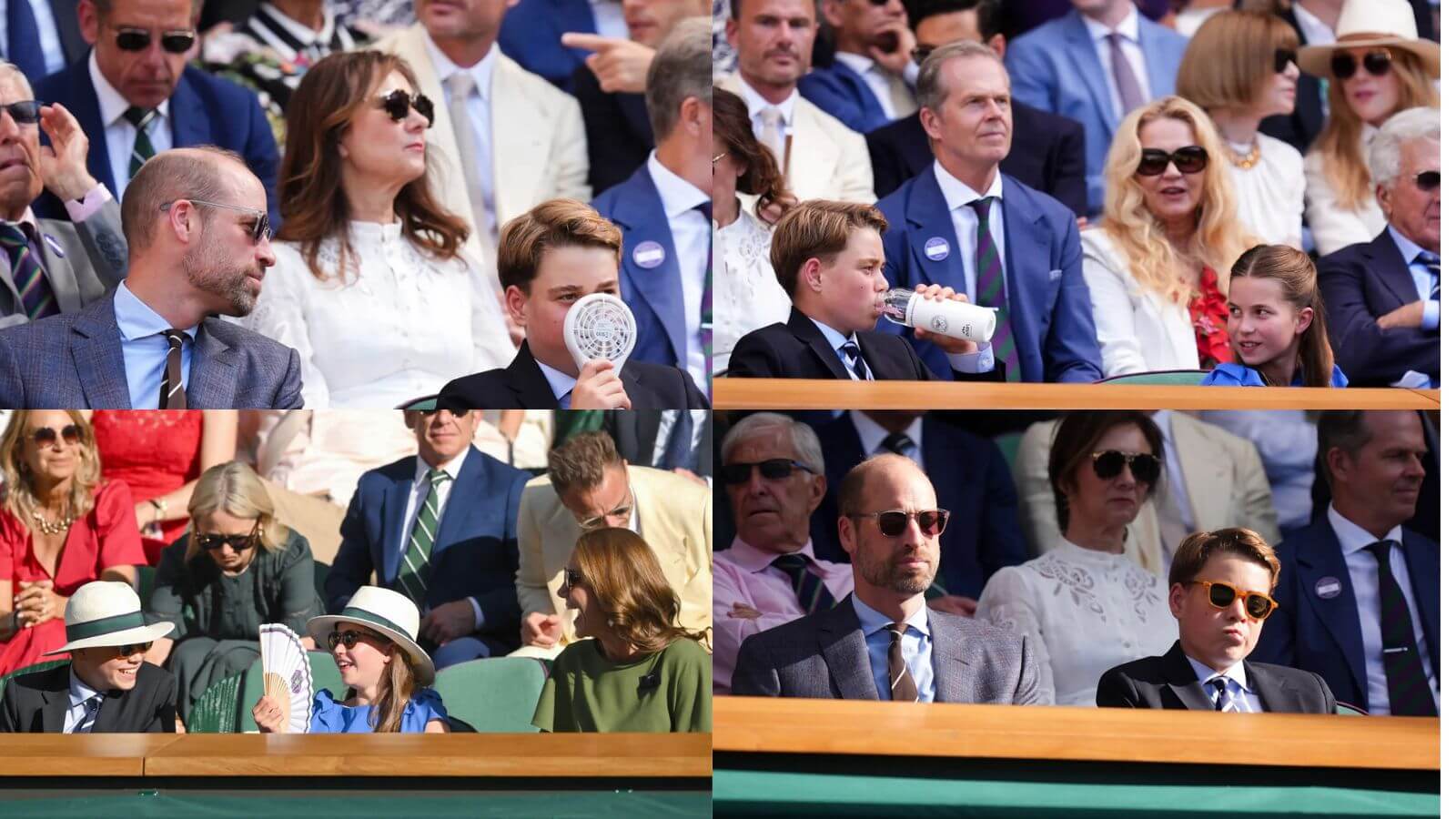 The real reason Prince George wore a suit despite the Wimbledon heat wave The real reason Prince George wore a suit despite the Wimbledon heat wave