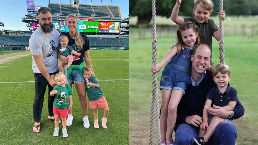 Prince William praises Jason Kelce for raising four daughters in special podcast appearance Prince William praises Jason Kelce for raising four daughters in special podcast appearance
