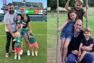 Prince William praises Jason Kelce for raising four daughters in special podcast appearance