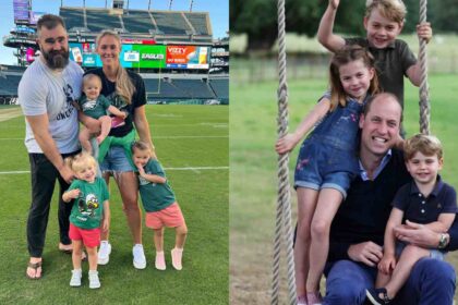 Prince William praises Jason Kelce for raising four daughters in special podcast appearance