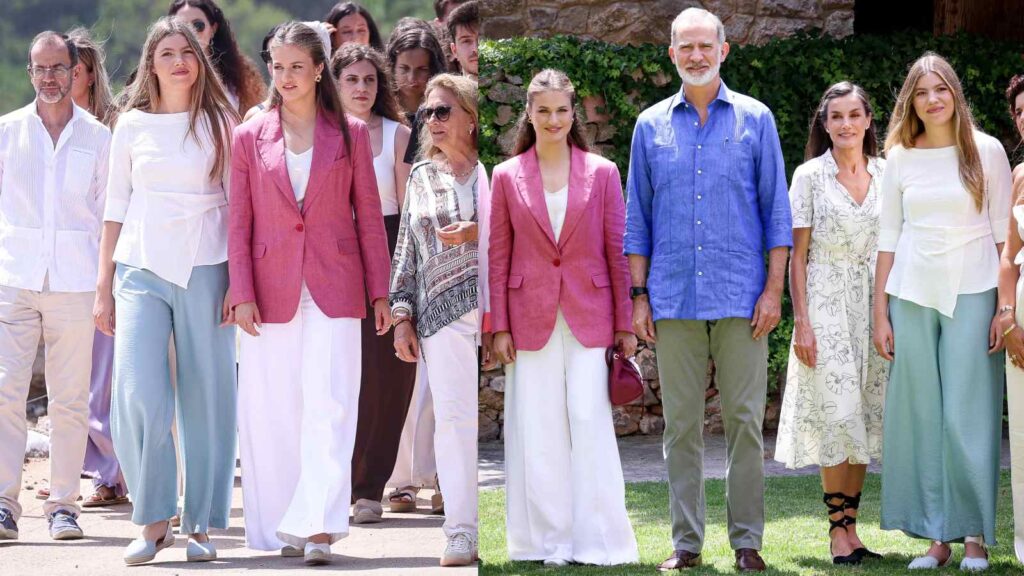 Princess Leonor and Princess Sofia of Spain stun in summer classic espadrilles Princess Leonor and Princess Sofia of Spain stun in summer classic espadrilles