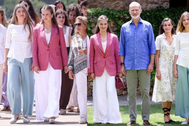 Princess Leonor and Princess Sofia of Spain stun in summer classic espadrilles