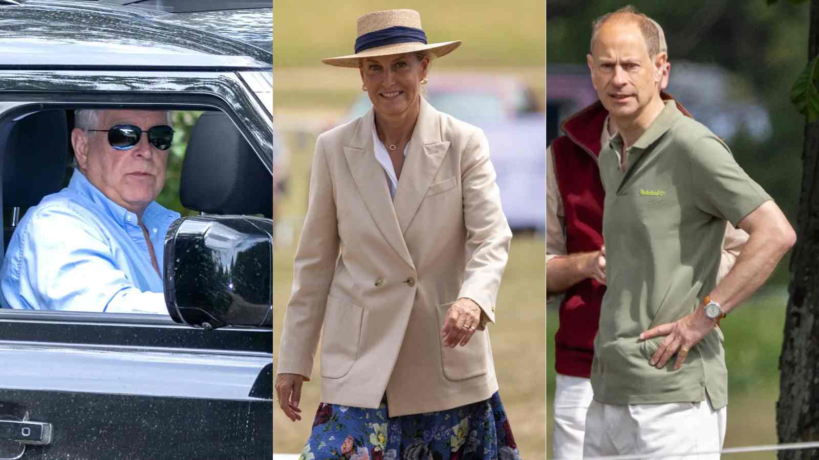 Ex-Prince Andrew makes a rare public appearance at a royal equestrian event
