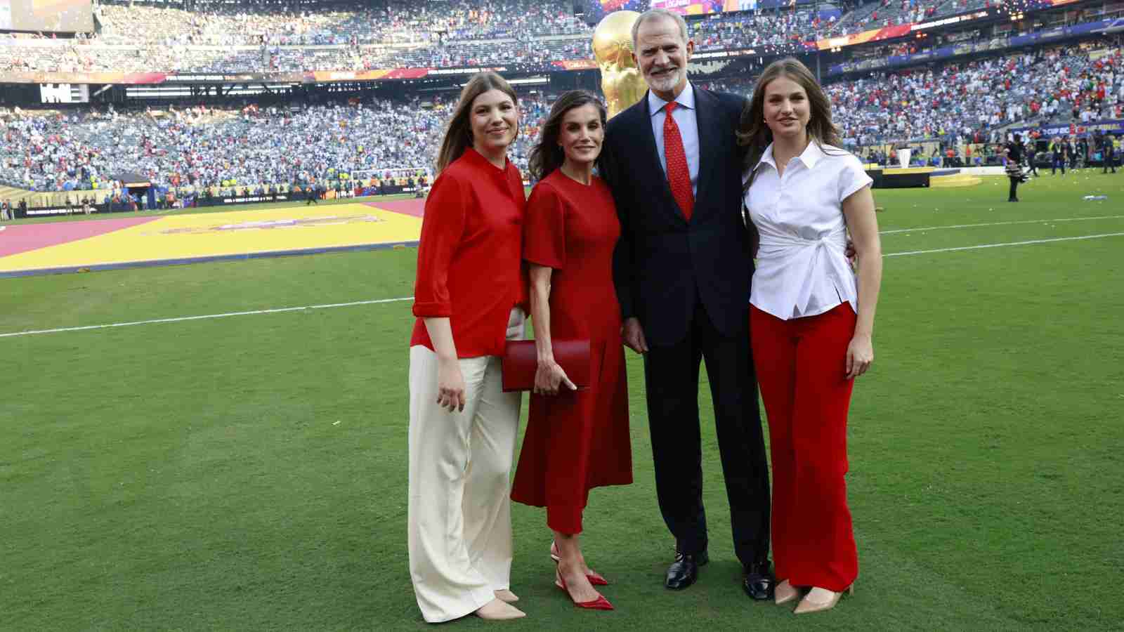 This is how Princess Leonor and Princess Sofia celebrated Spain’s World Cup victory This is how Princess Leonor and Princess Sofia celebrated Spain’s World Cup victory