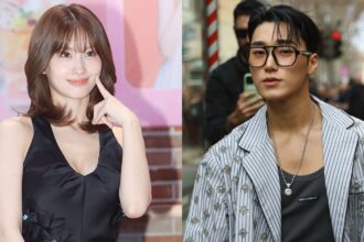 TWICE's Momo and ATEEZ's San show off their chemistry in the 'BAD' challenge
