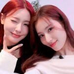 TWICE's Sana reacts to a viral 'wedding' joke with i-dle's Miyeon