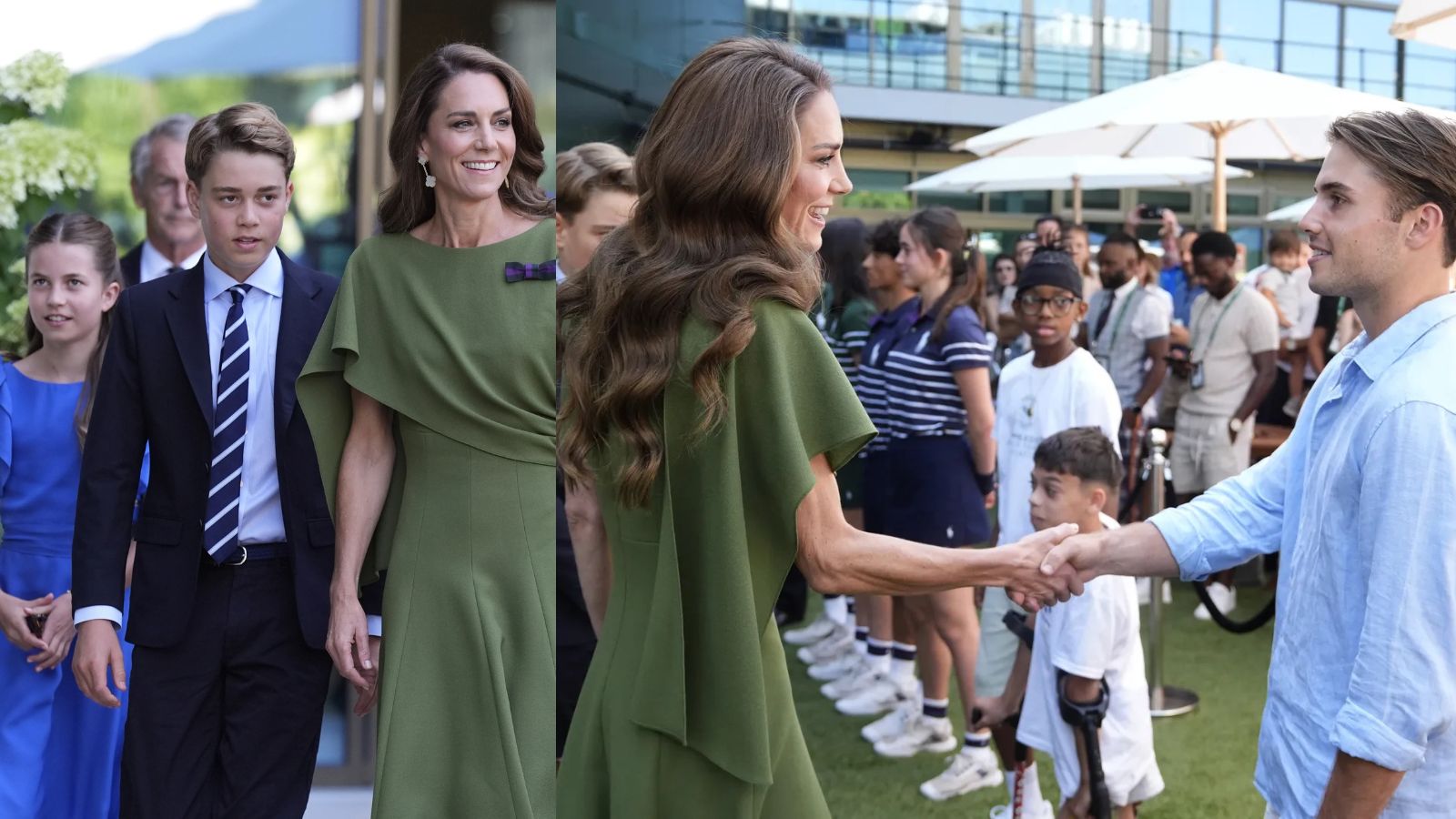 Prince George and Princess Charlotte get an exclusive tennis invitation from Wimbledon star Prince George and Princess Charlotte get an exclusive tennis invitation from Wimbledon star