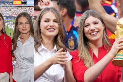 This is how Princess Leonor and Princess Sofia celebrated Spain’s World Cup victory