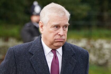 Former Prince Andrew says an alleged stalker chased his vehicle near his home