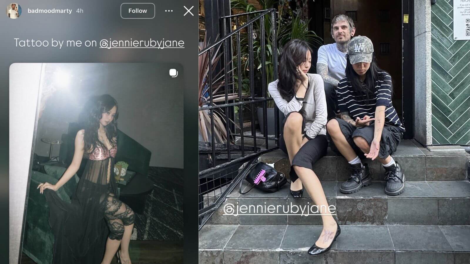 BLACKPINK's Jennie surprises with a new tattoo on her foot