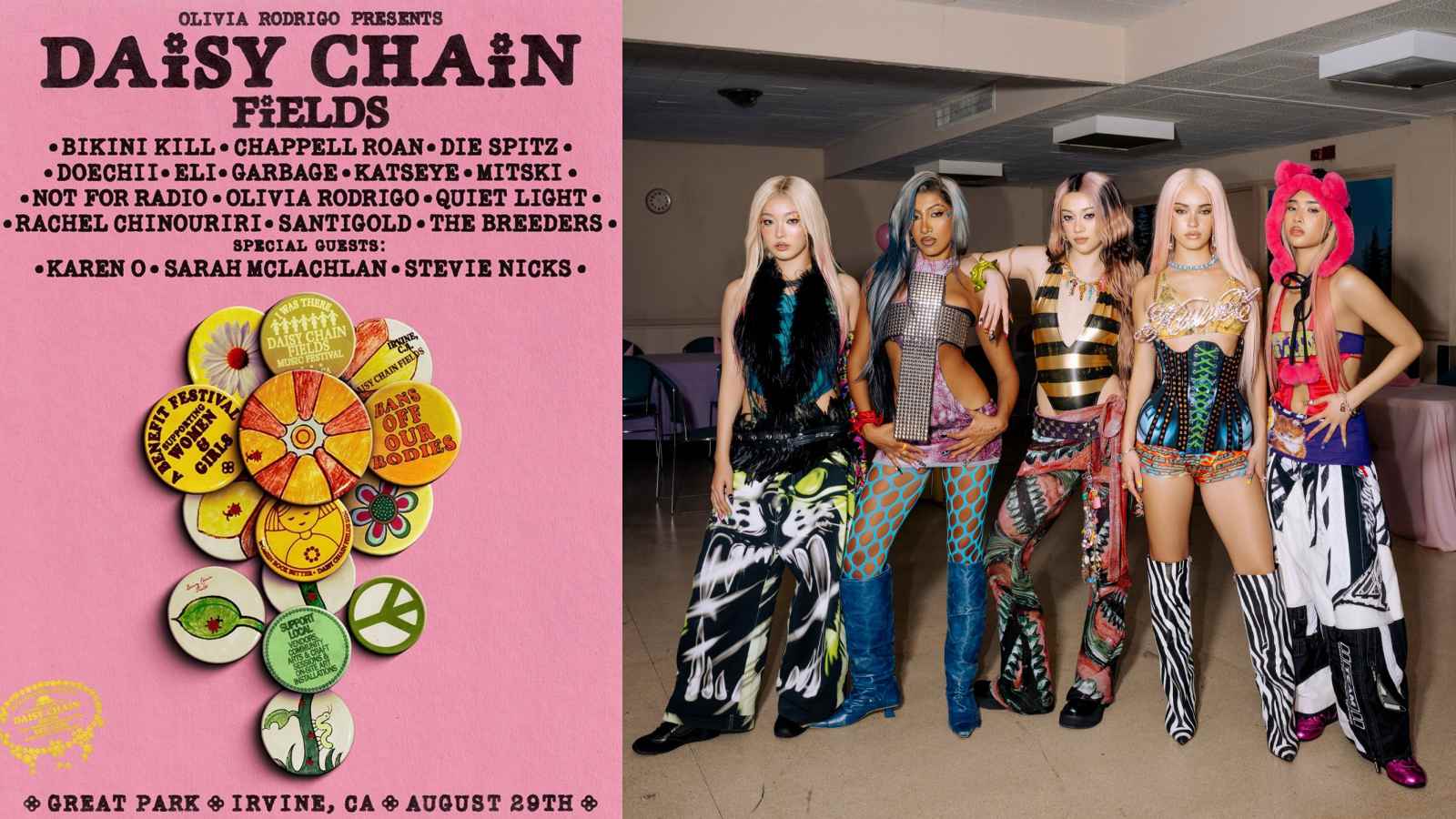 KATSEYE withdraws from Olivia Rodrigo’s Daisy Chain Fields festival KATSEYE withdraws from Olivia Rodrigo’s Daisy Chain Fields festival