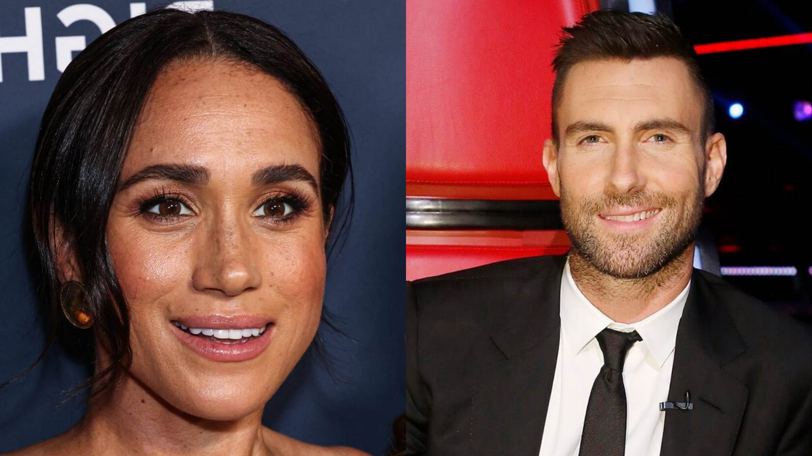 Meghan Markle dances to Adam Levine during David Foster charity event Meghan Markle dances to Adam Levine during David Foster charity event