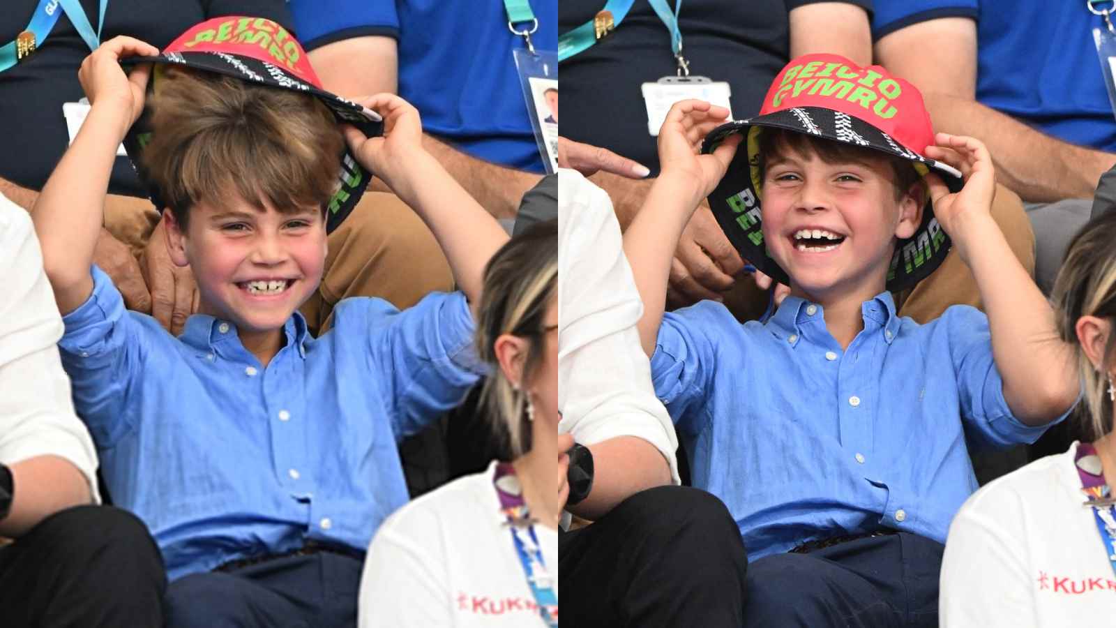 Prince Louis reaches a new milestone at the Commonwealth Games