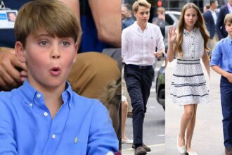 Prince Louis reaches a new milestone at the Commonwealth Games