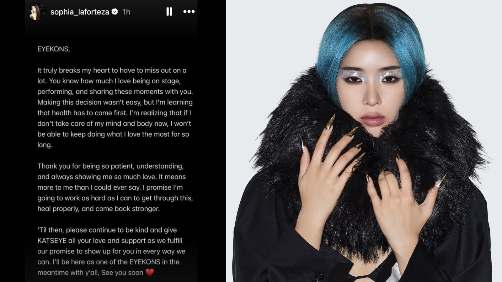 KATSEYE' Sophia will take a hiatus to prioritize her mental health
