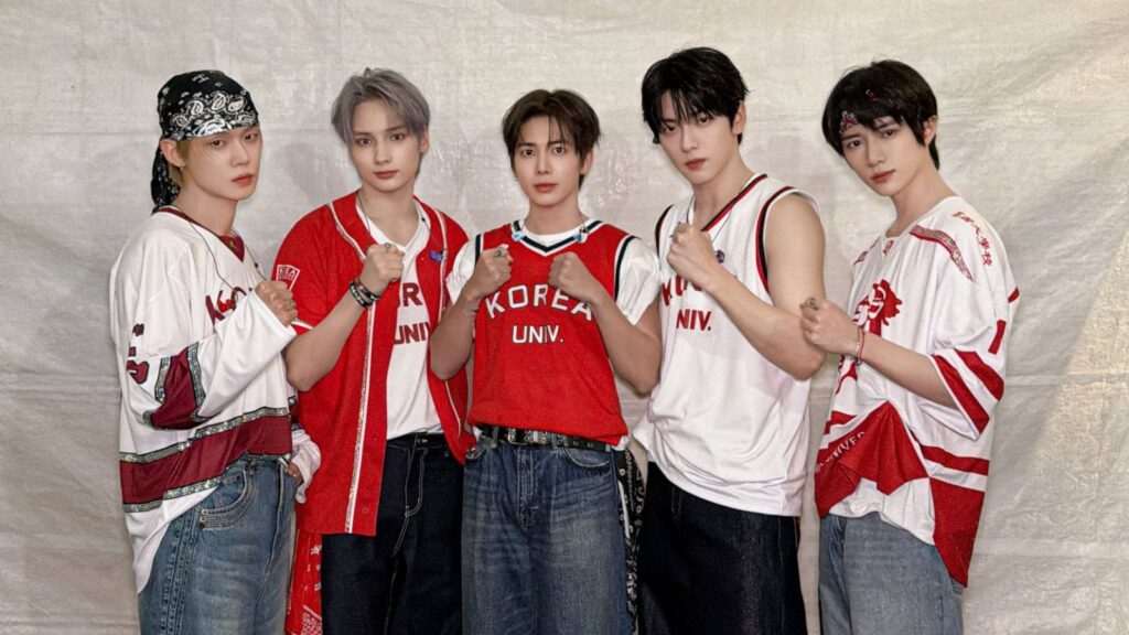 TXT previews new song at the Tokyo Fireworks Festival