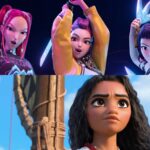 Top 10 soundtracks on Billboard KPop Demon Hunters vs Moana for the lead