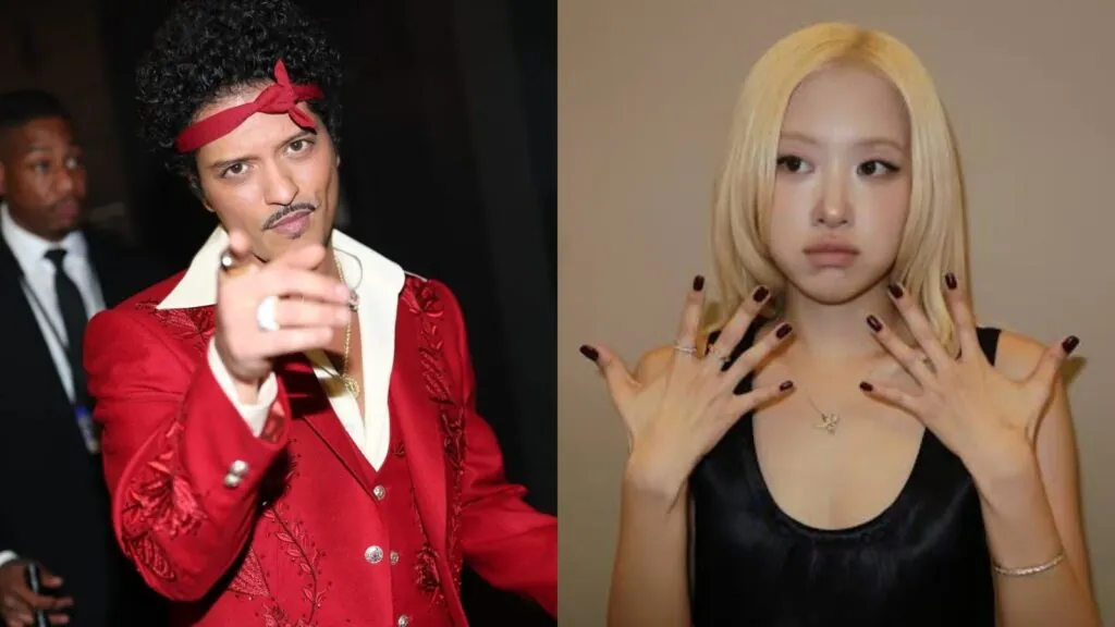 Bruno Mars jokes about BLACKPINK's Rosé not answering his calls