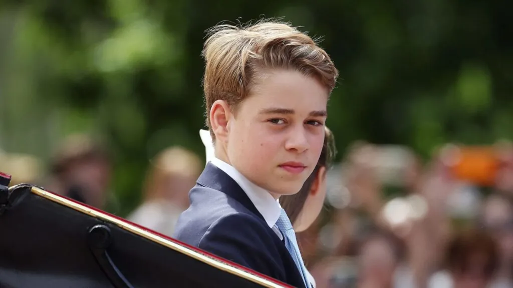 Check out the first photos of Prince George wearing his Eton College uniform