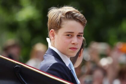 Check out the first photos of Prince George wearing his Eton College uniform