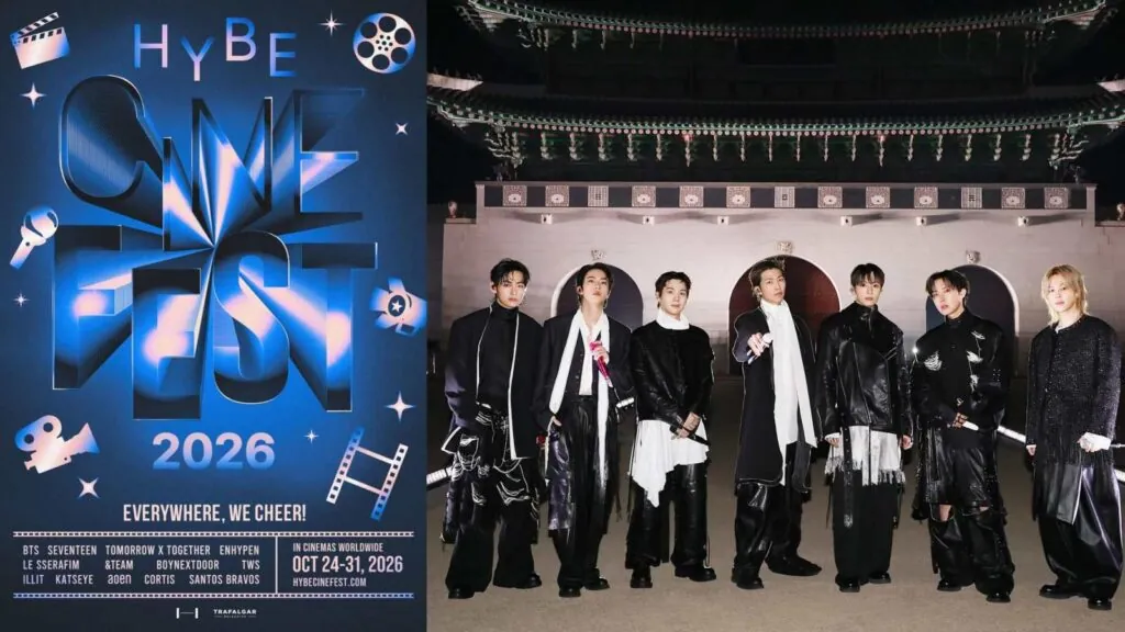 HYBE Cine Fest brings BTS, TXT, SEVENTEEN and ENHYPEN tour screenings to more than 1,100 theaters HYBE Cine Fest brings BTS, TXT, SEVENTEEN and ENHYPEN tour screenings to more than 1,100 theaters